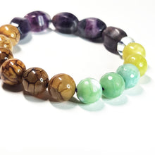 Load image into Gallery viewer, Mix gemstone bracelet,  Gemstone Jewelry, Amethyst Bracelet, #16