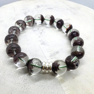 Phantom Quartz Stretchy Bracelet (13mm)