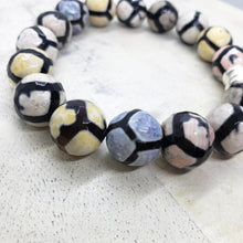 Load image into Gallery viewer, Agate Stretchy Bracelet (14mm)