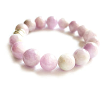 Load image into Gallery viewer, Kunzite Bracelet and Sage Set