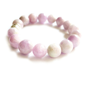 Kunzite Bracelet and Sage Set