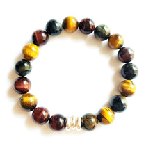 Load image into Gallery viewer, Tiger eye Bracelet and Sage Set