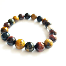 Load image into Gallery viewer, Tiger eye Bracelet and Sage Set