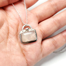 Load image into Gallery viewer, K-Rulez Healing stone Rose quartz necklace