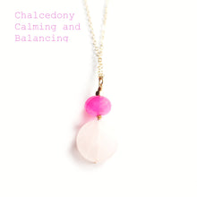 Load image into Gallery viewer, Potions of Spring Rose Quartz Necklace