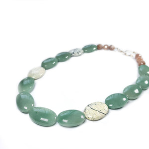 Love Consciously, Green Aventurine Necklace