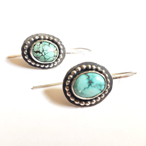 PROTECTIVE PARTNER: Turquoise drop earrings