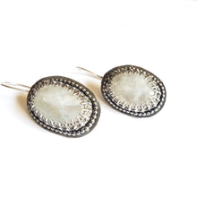 Load image into Gallery viewer, TICKLE YOUR HEART: Moonstone drop earrings