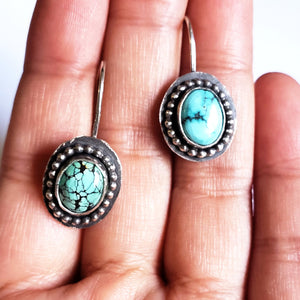 PROTECTIVE PARTNER: Turquoise drop earrings