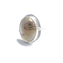 Load image into Gallery viewer, WISPER OF STARS-3 : Dendritic Agate Ring