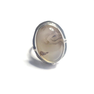 WISPER OF STARS-3 : Dendritic Agate Ring