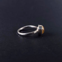 Load image into Gallery viewer, HIGHER HIGHER : Citrine Silver Ring,  Ring size 6.5 Happiness, Joy, Wealth