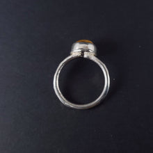 Load image into Gallery viewer, HIGHER HIGHER : Citrine Silver Ring,  Ring size 6.5 Happiness, Joy, Wealth