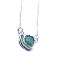 Load image into Gallery viewer, TRUST ME : Chrysoprase Silver Necklace,  Love, Healing, Joy