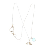 Load image into Gallery viewer, Mermaid Necklace with Opal Charm