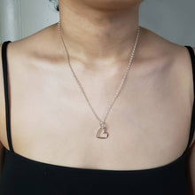 Load image into Gallery viewer, Sterling Silver Heart Necklace