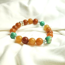 Load image into Gallery viewer, Orange aventurine bracelet