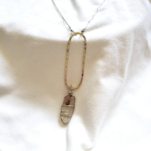 Phantom Quartz Necklace B