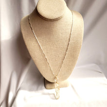 Load image into Gallery viewer, Raw Stone Jewelry, Natural Himalayan Lemurian Quartz Necklace 1