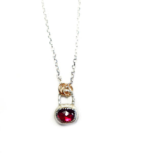 K-Rulez Gem Candy, Garnet ecklace