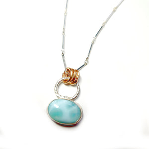 K-Rulez Gem Candy, Larimar necklace