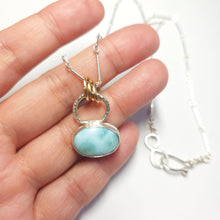 Load image into Gallery viewer, K-Rulez Gem Candy, Larimar necklace