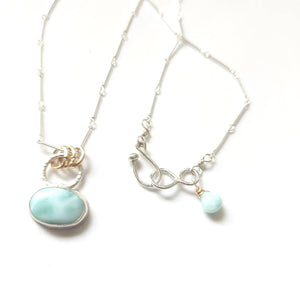 K-Rulez Gem Candy, Larimar necklace