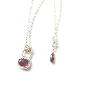 K-Rulez Gem Candy, Garnet ecklace