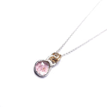 Load image into Gallery viewer, K-Rulez Gem Candy, Watermelon tourmaline necklace