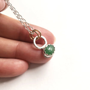 K-Rulez Gem Candy, Chrysoprase necklace