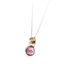 Load image into Gallery viewer, K-Rulez Gem Candy, Watermelon tourmaline necklace