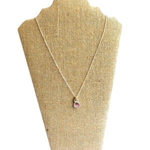 K-Rulez Gem Candy, Watermelon tourmaline necklace