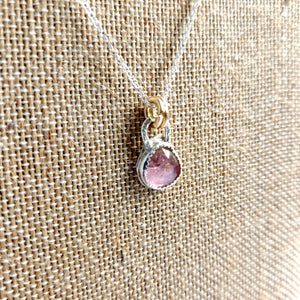 K-Rulez Gem Candy, Watermelon tourmaline necklace