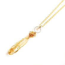 Load image into Gallery viewer, K-Ruez Gem Candy, Fenster quartz with oil necklace L