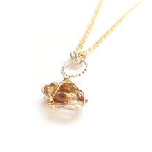 Load image into Gallery viewer, K-Ruez Gem Candy, Fenster quartz with oil necklace, S