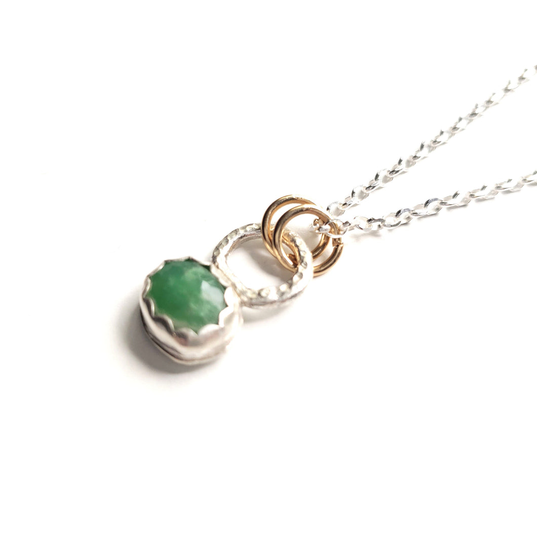 K-Rulez Gem Candy, Chrysoprase necklace