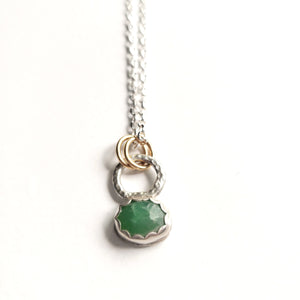 K-Rulez Gem Candy, Chrysoprase necklace