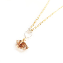 Load image into Gallery viewer, K-Ruez Gem Candy, Fenster quartz with oil necklace, S