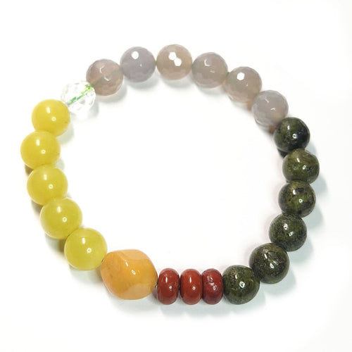 Mix gemstone bracelet,  Gemstone Jewelry, #10