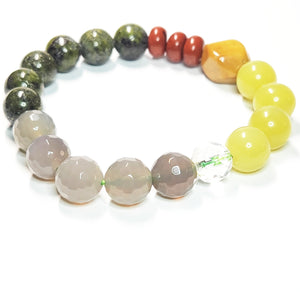 Mix gemstone bracelet,  Gemstone Jewelry, #10