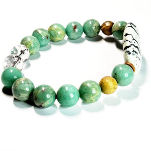 Mix gemstone bracelet,   Gemstone Jewelry #15