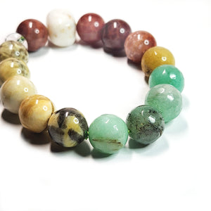 Mix gemstone bracelet,  Gemstone Jewelry, #19