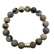 Load image into Gallery viewer, Artistic Jasper Stretchy Bracelet (12mm)