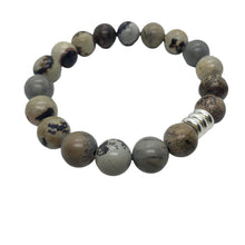 Load image into Gallery viewer, Artistic Jasper Stretchy Bracelet (12mm)