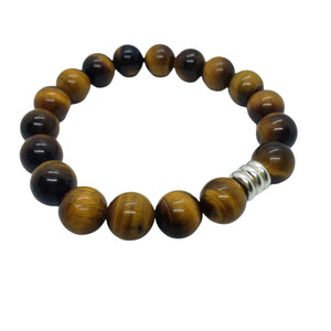 Tiger Eye Stretchy Bracelet (12mm)