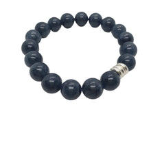 Load image into Gallery viewer, Dumortierite Quartz Stretchy Bracelet (12mm)