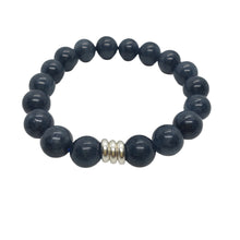 Load image into Gallery viewer, Dumortierite Quartz Stretchy Bracelet (12mm)